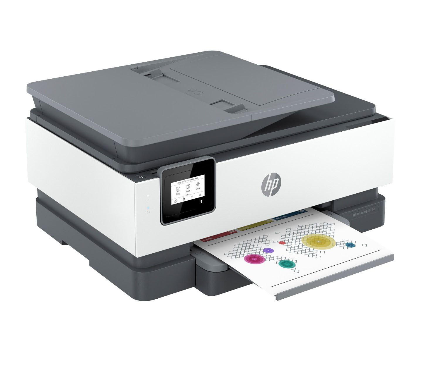 OfficeJet 8015e Wireless All-in-One Color Inkjet Printer with Print Scan Copy for Office Use - Image 3