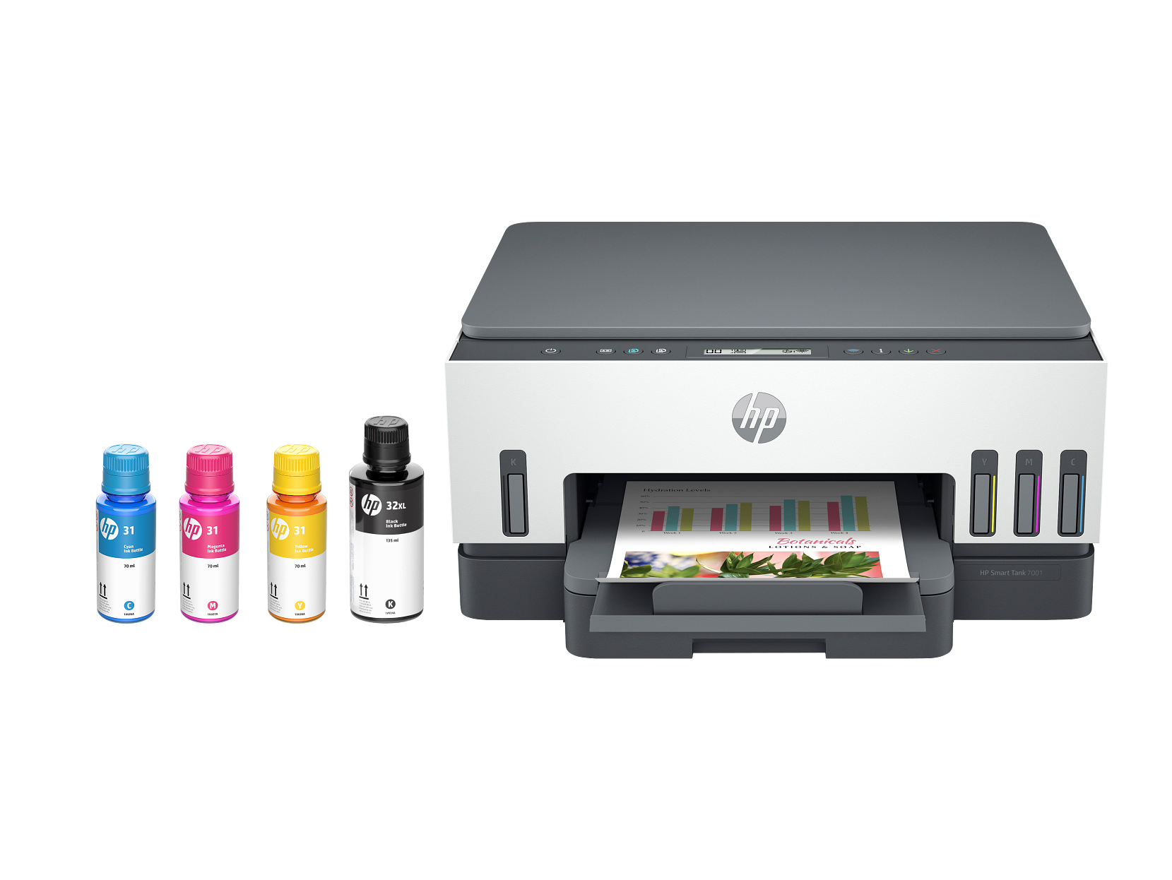 Smart Tank 7001 Wireless All-in-One Ink Tank Printer for High Volume Office Printing