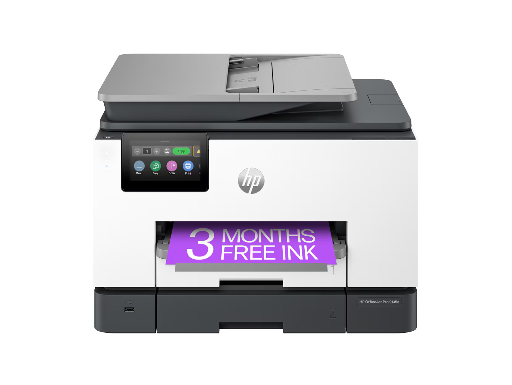 OfficeJet 9135e Wireless All-in-One Color Inkjet Printer with Print Scan Copy
